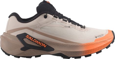 Salomon Genesis 2 GTX Women's Trail Running Shoes - Beige/Orange