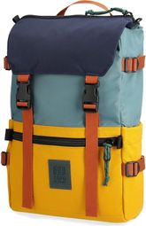 Rucksack Topo Designs Rover Pack Classic 20L Blau/Gelb