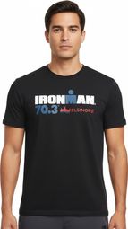 T-Shirt Manches Courtes Ironman 70.3 Elsinore Noir Homme