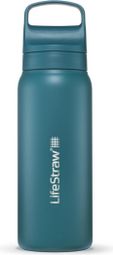 Bouteille Filtrante LifeStraw Go – Bleu-vert – Filtration D'eau Nomade