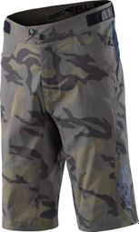 Troy Lee disegna i pantaloncini Flowline SPRAY Camo ARMY