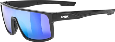 Uvex LGL 51 Schwarz/Grüne Spiegelgläser