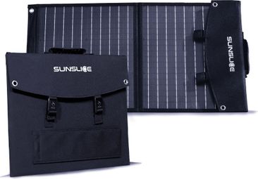 Sunslice Fusion 40 Panneau Solaire Portable Pliable 40W pour Camping  Bikepacking et Voyage
