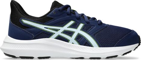 Chaussures Running Asics Jolt 4 GS Bleu/Vert Enfant