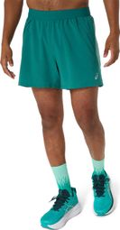 Asics Road Shorts 5in Green Men's