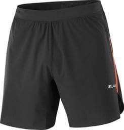 Salomon S/Lab Speed 7in Shorts Zwart/Rood Heren