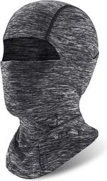 Cagoule Visage Complet Protection Chaude Rayures Grises