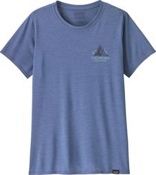 Dames Patagonia Cap Cool Daily Graphic - Lands Blauw T-Shirt