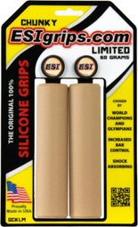 Paire de Grips Esi Chunky 32mm Beige