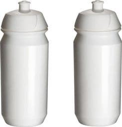 2x Bidons 500 ml - Blanc