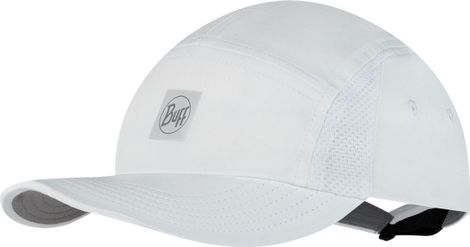 Buff 5 Panel Go Cap Solid White