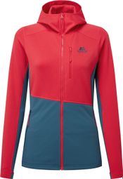 Veste Mountain Equipment Durian Hooded Rouge Bleu Femme