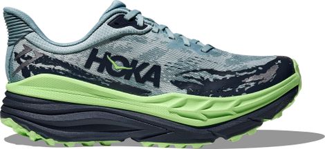 Hoka Stinson 7 Trailrunning-Schuhe Blau/Grün Herren