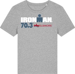 Maglietta a maniche corte grigia Ironman 70.3 Elsinore Uomo