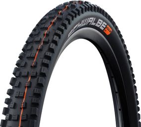 Pneu VTT Schwalbe Nobby Nic 27.5'' Tubeless Ready Souple Super Trail Addix Soft E-Bike E-50 Noir