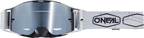 O'Neal B-30 Hexx V.22 Mask Black / White- Silver Mirror