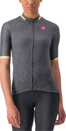 Castelli Pezzi Women's Short Sleeve Jersey Dark Grey