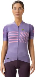 Alé Play Kurzarmtrikot Damen Violett