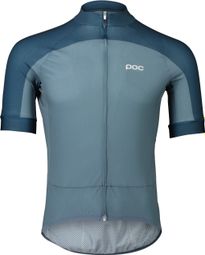 Poc Essential Road Logo Short Sleeve Jersey Blue