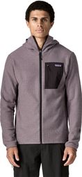 Felpa con cappuccio Patagonia R1 Air Full-Zip Hoody Grigio da uomo