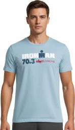 Ironman 70.3 Elsinore Heren Hemelsblauw Korte Mouw T-Shirt