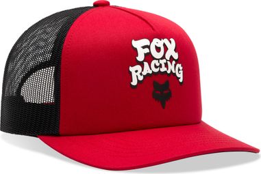 Fox Trucker Racewear Mesh Cap Red