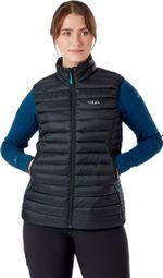 Piumino smanicato Rab Microlight Nero Donna