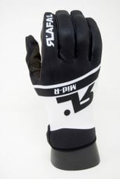 RAFA'L MID-R Mid-Season Gloves - White and Black