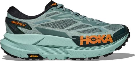 Zapatillas de trail Hoka Mafate X verdes para hombre