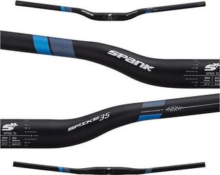 Cintre Spank Spike Vibrocore 820mm 35 Noir/Bleu