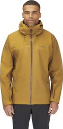 Chaqueta impermeable Rab Namche Gore-Tex Marrón