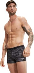 Speedo Valmilton Lines Zwempak Zwart / Grijs