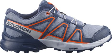 Salomon Speedcross Trail-Schuhe Blau/Orange für Kinder