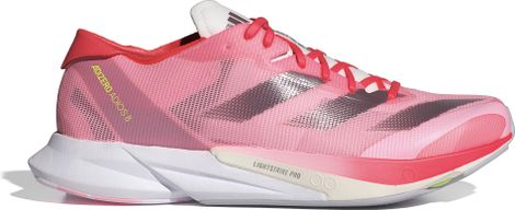 Chaussures Running adidas adizero Adios 8 Rose/Rouge Femme