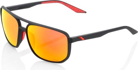 100% Konnor Soft Tact Black / Mirror Hiper Red