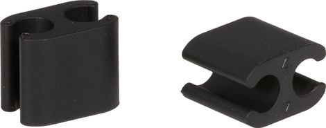 Box of 10 Clips Duo Elvedes Black 4.1 mm and 5.0 mm