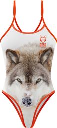 Maillot de Bain Femme 1 Pièce Otso Swim Wolf Blanc