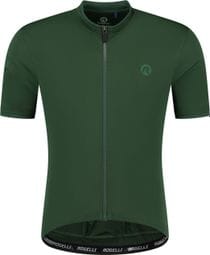 Maillot Manches Courtes Rogelli Essential Vert Homme