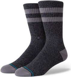 Stance Joven Crew Socken Schwarz Grau