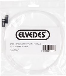 Câble de Transmission Elvedes Inner Liner 750 mm (x2)