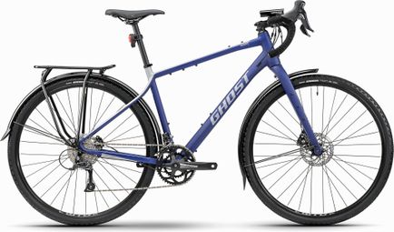 Ghost Asket EQ Gravel Bike Shimano Sora 9S 700 mm Very Dark Purple Light Grey 2025