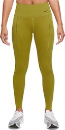 Mallas 3/4 Nike Dri-Fit Go Verde, Mujer