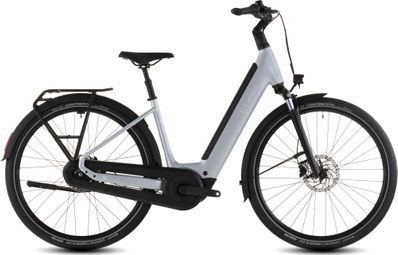 Cube Supreme Hybrid Comfort One 600 Easy Entry Electric City Bike Shimano Nexus 5S 600 Wh 700 mm Fog Grey 2026