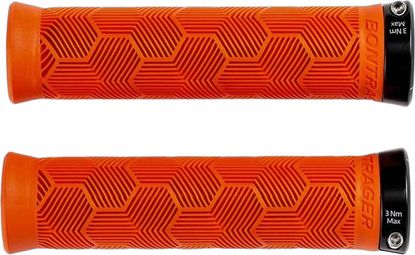 Paar Bontrager XR Trail Elite Recycled Plastic Grips Orange