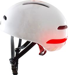 Casque vélo bol intelligent blanc pour BMX  VTT  Trotttinette