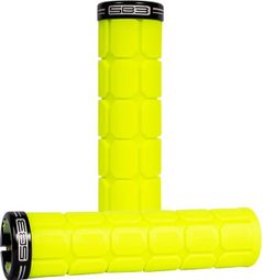 Paire de Grips SB3 Big One Jaune / Noir