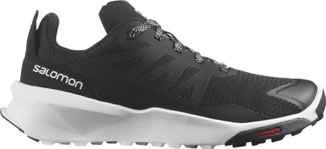 Zapatillas de senderismo para niños salomon patrol negro/blanco