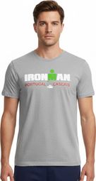 Ironman Portugal-Cascais Heren Grijs Korte Mouw T-Shirt