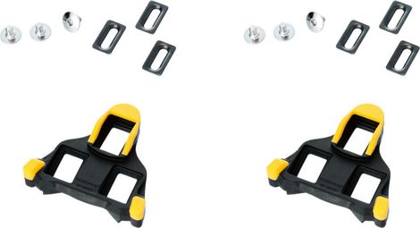 SHIMANO Paire de Cales Route SM-SH11 SPD-SL Jaune 6°