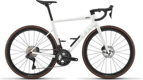 BMC Teammachine SLR 01 Six racefiets met Shimano Ultegra Di2 12-speed, 700 mm, wit, 2027